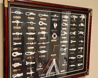 Framed Nautical Knots 