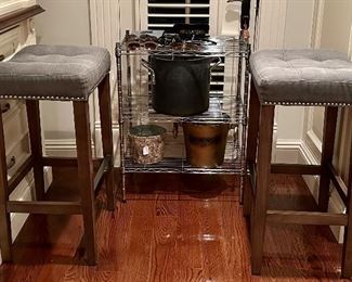 Grey Bar Stools