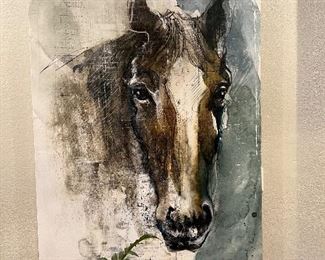 $490~ AMAZING LARGE PRINT ON CANVAS FROM VERANDA BLOOM