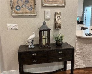 $425~ FOUR DRAWER ENTRY, CABINET