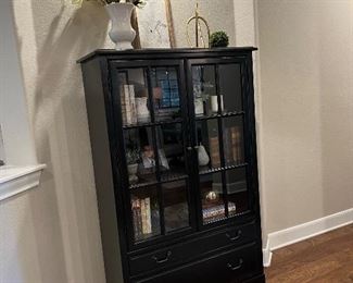 $775~ OBO~ POTTERY BARN TWO DOOR CABINET WITH TWO DRAWERS