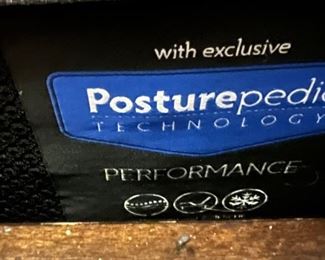 $2400~BEAUTIFUL THOMASVILLE KING SIZE BED WITH COMFY POSTERPEDIC TECHNOLOGY PERFORMANCE MATTRESS