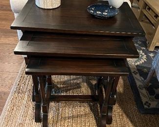 $425~ OBO ~ SET OF THREE NESTING TABLES