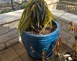 $115~ OBO ~ (2 AVAILABLE) ~ 20 1/2" CERAMIC POT