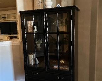 $775~ OBO~ POTTERY BARN TWO DOOR CABINET WITH TWO DRAWERS