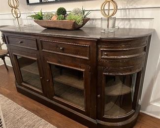$2600 ~OBO ~ ARHOUS HAND MADE EXPERT CRAFTSMAN SHIP KENSINGTON CURVED FRONT BUFFET/ SERVER