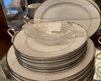 Multiple sets of china