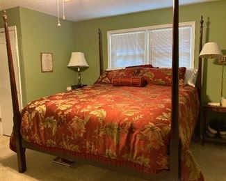 Beautiful king sized bed