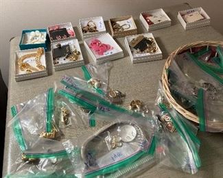 Some of the costume jewelry 