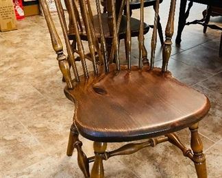 1_____$1,195 
Ethan Allen Heirloom  dining table 
60Lx48Wx30H with 
2arm chairs, 4side chairs 36H