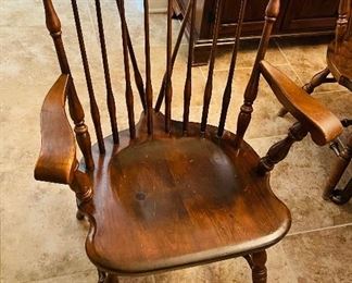 1_____$1,195 
Ethan Allen  dining table 
60Lx48Wx30H with 
2arm chairs, 4side chairs 36H