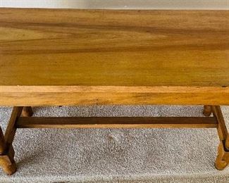 7_____$295
Walnut Handmade Table
50Wx20Dx29H