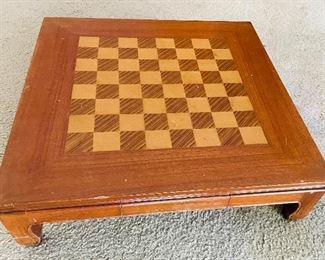 9_____$160
Japanese Rosewood Chessboard w/3 Velvet Pillows 
25x25x7H
