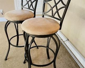 12_____$150
Pair of High Bar Stools 
39Wx47H