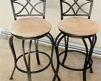 12_____$150
Pair of High Bar Stools 
39Wx47H