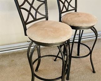 12_____$150
Pair of High Bar Stools 
39Wx47H