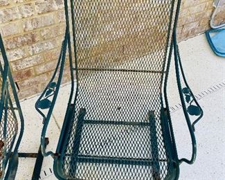 14_____$90
Pair of Iron Outdoor Chairs