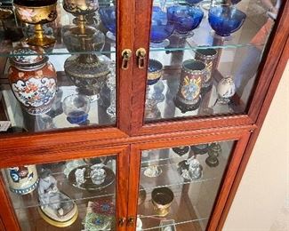 19_____$800 Rosewood Glass Curio
36Wx16Dx72H