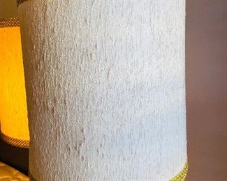 25_____$70
Pair Metal Green Mid Century  Lamps 41H