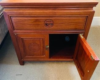 3_____$375 
 Rosewood 4 drawer
coffee table 61Wx20Dx16H 
with 1 side table 22x22x23H