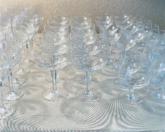 40____$150
45 piece Irish Crystal Stemware set