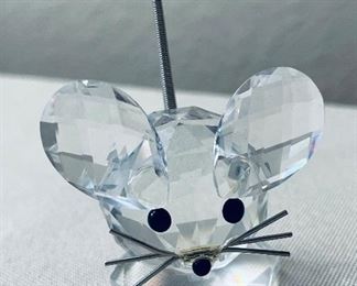 42_____$50
Swarovski Elephant Mouse and ChicK