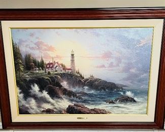 $950 Clearing Storms: 1997 Seaside memories IV 350/590 A/P Canvas  36x45v approx		