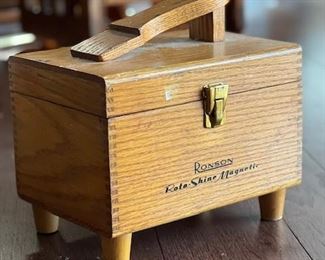 Vintage Shoe Shine Kit