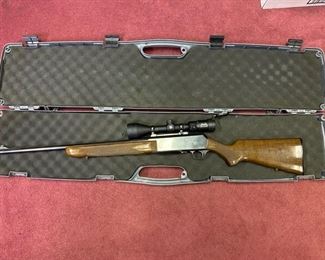 BROWNING BAR .270 SEMI AUTO RIFLE WITH SCOPE