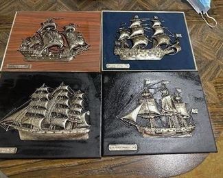 Sovereign of the seas, nautical plaques