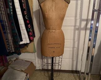 1950's Wolf Dress Form Size 8. Used for pattern making