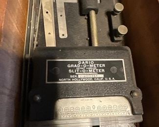 1950's Dario Grad -/Slit -Meter