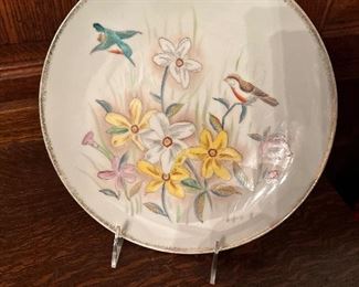 Hummingbird plate