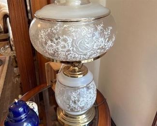 Pair of Quoizel Hurricane Lace Table Lamps