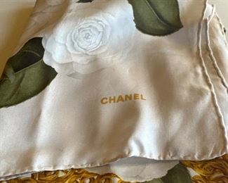 Italian silk Chanel scarf