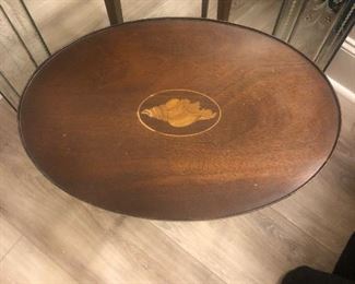 Inlaid Shell Table