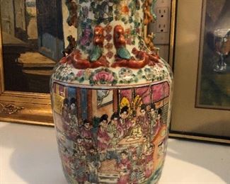 Detail of Chinese Vase
