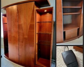 Entertainment Center comes apart easily for relocation! $145 or bid #2
DELIVERY AVAILABLE