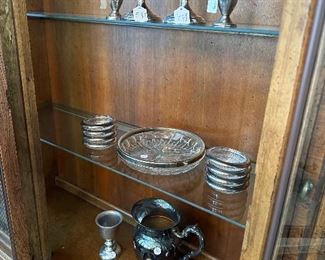 Sterling, silver, and pewter