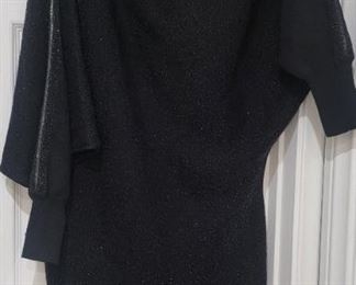 Clothing 5 Jean Paul Gaultier zipper shimmer dress size med.   Good used condition.  Clean inside and out. 
