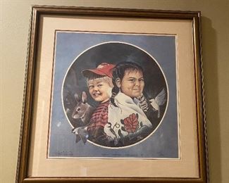 “Sharing Together- Bicentennial’84” by Eddie LePage 327/500. Signed/numbered