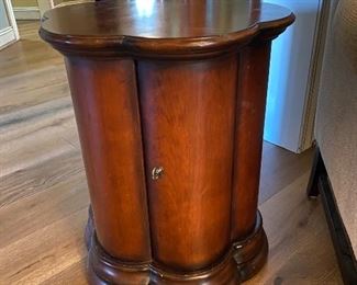 Hooker cabinet end table