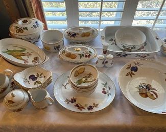 Royal Worcester "Evesham" china