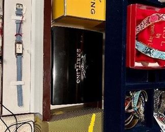 EMPTY BREITLING WATCH BOXES + COACH Ladies Watch