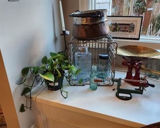 VintageCopper and Brass Pot