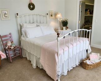 Vintage Iron and Brass Bed