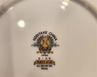 Noritake Mayfair China