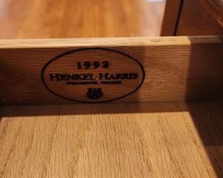 Henkel-Harris Console