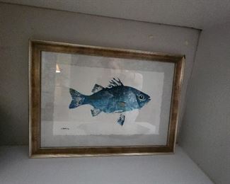 Fish Framed Art