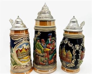 GERMAN BEER STEINS